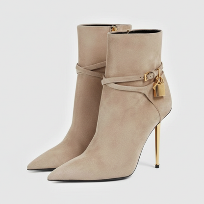Tessa Lock Heel Boots