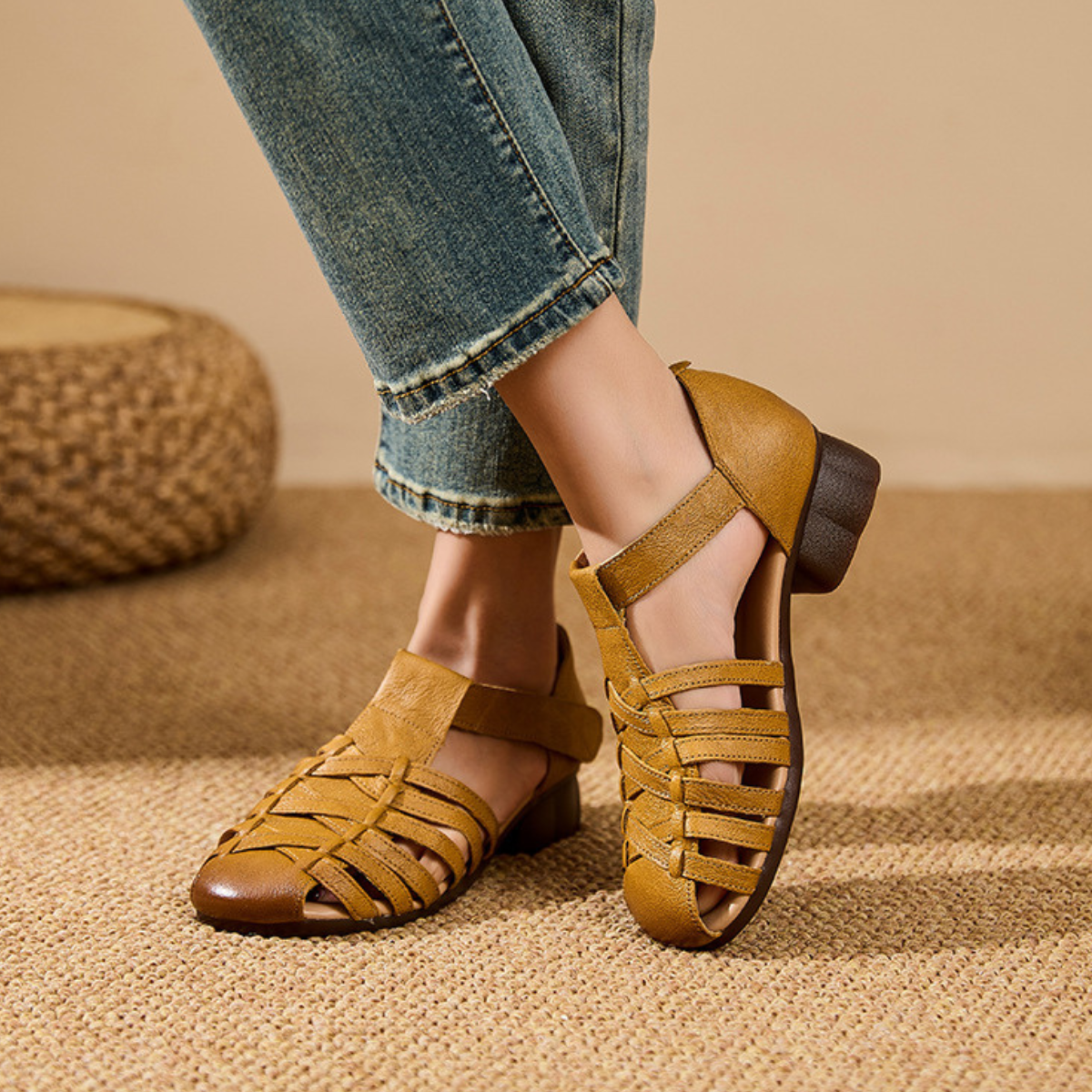 Beatrice Leather Sandals