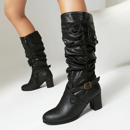 Paolina Buckle Boots