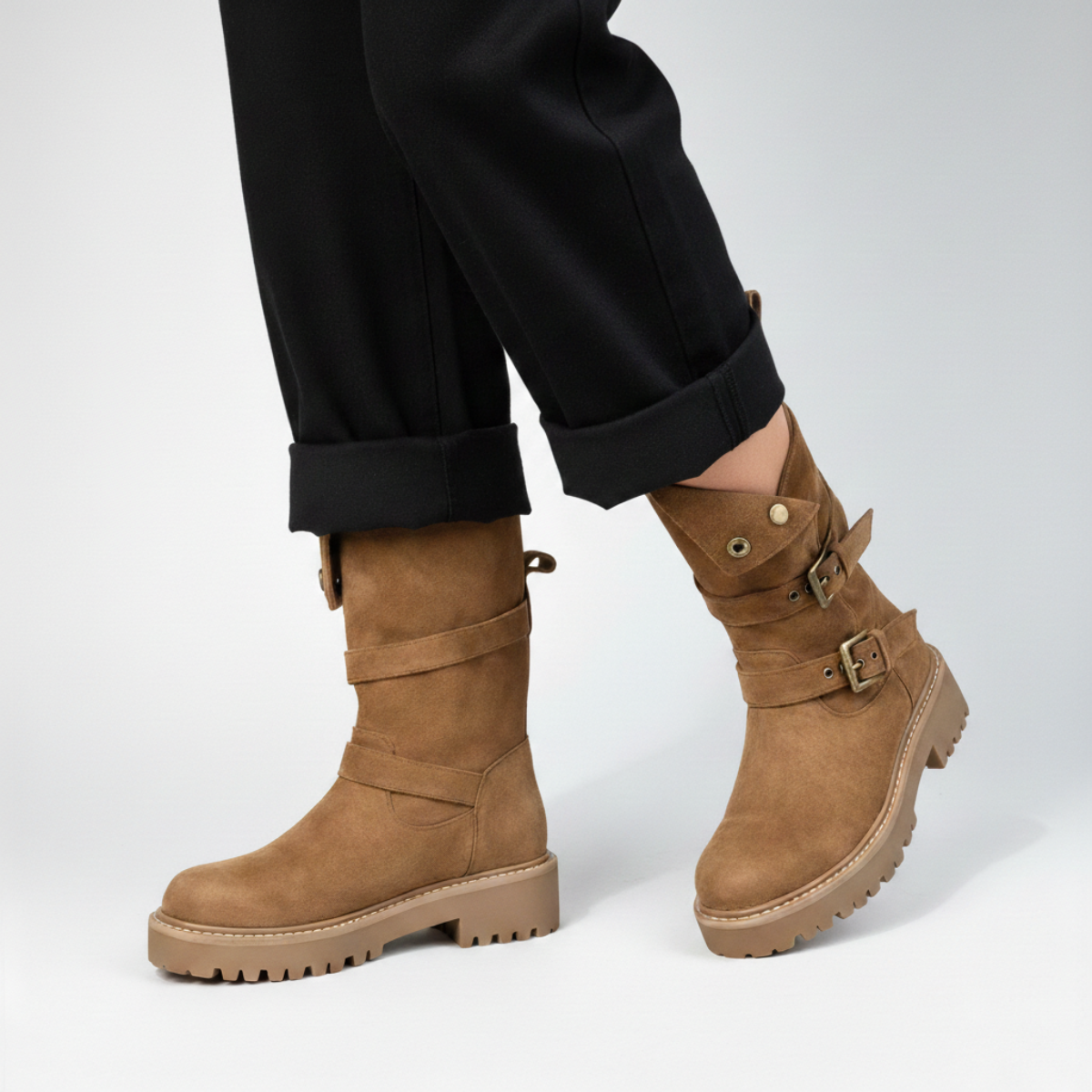 Freya Buckle Boots
