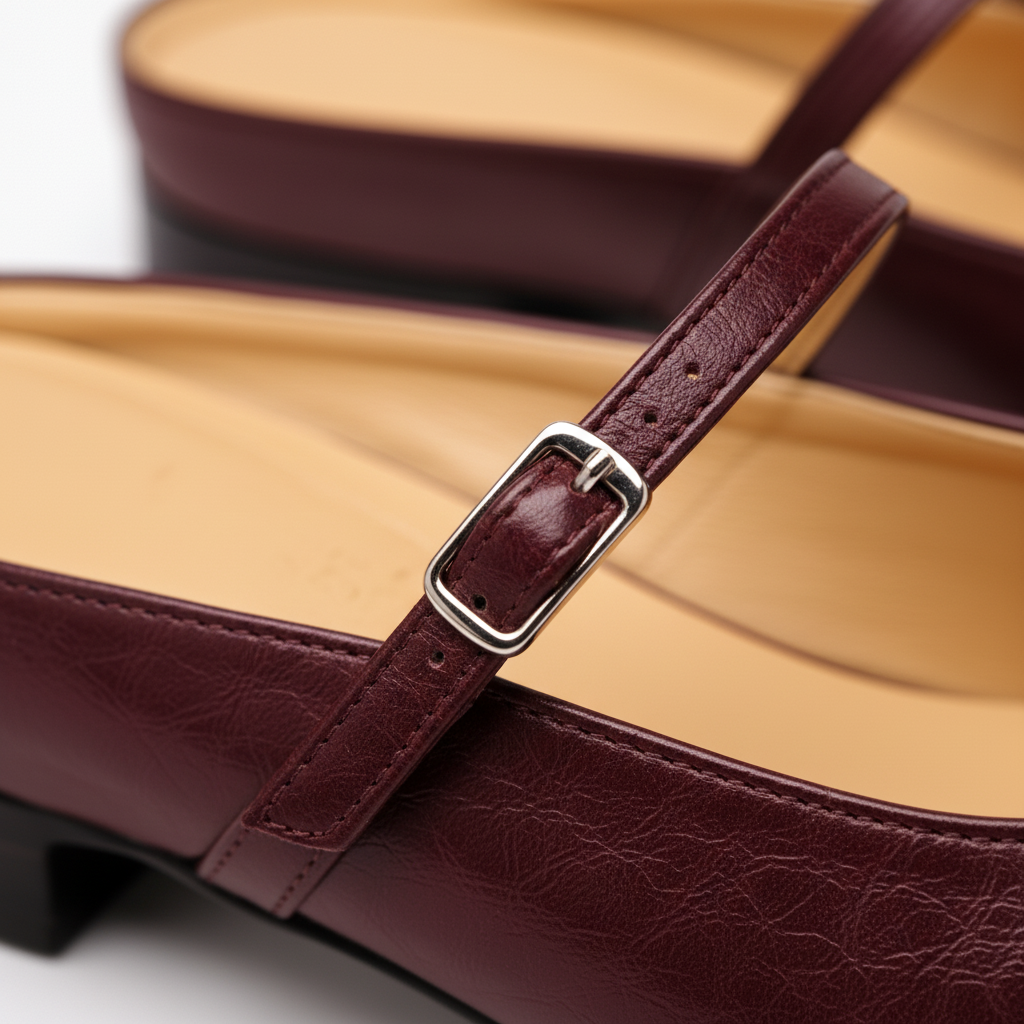 Carmina Strap Flats