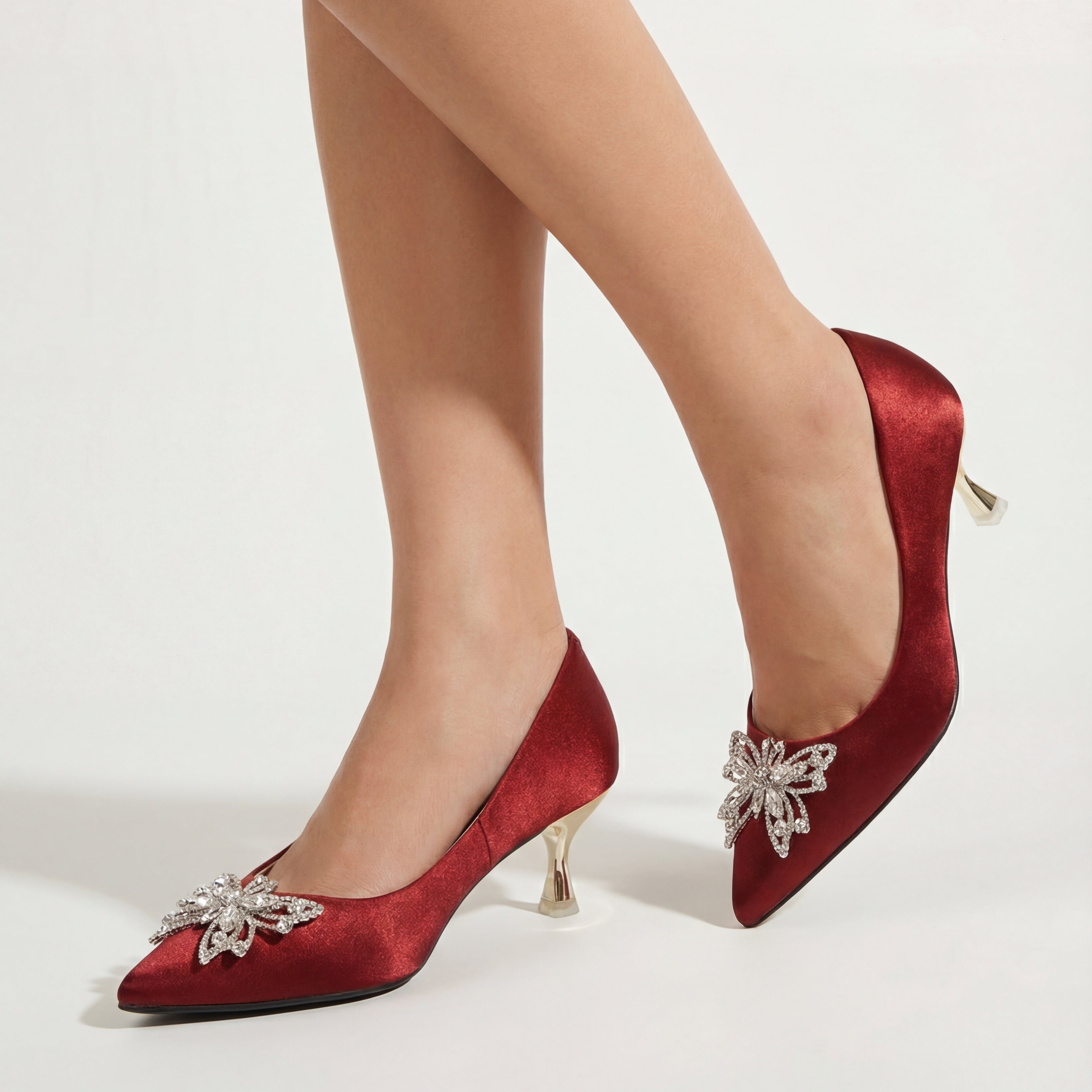 Alexandria Rhinestone Heels