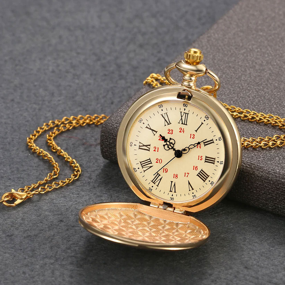 My Son Forever - Personalized Custom Pocket Watch