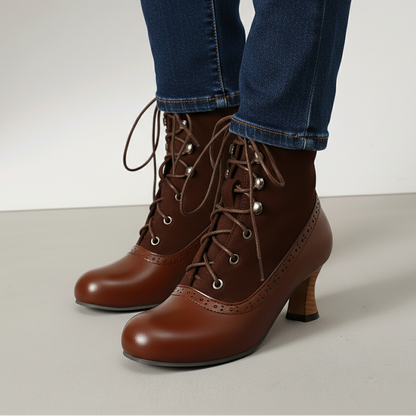 Olivine Heeled Boots